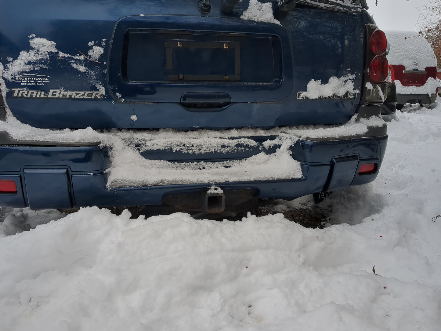 2002-2009 Chevrolet Trailblazer Rear Bumper Assembly Oem 1260132 - Oemusedautoparts1.com