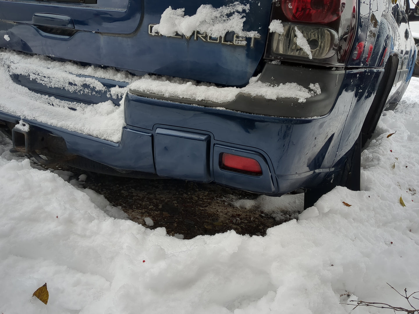 2002-2009 Chevrolet Trailblazer Rear Bumper Assembly Oem 1260132 - Oemusedautoparts1.com