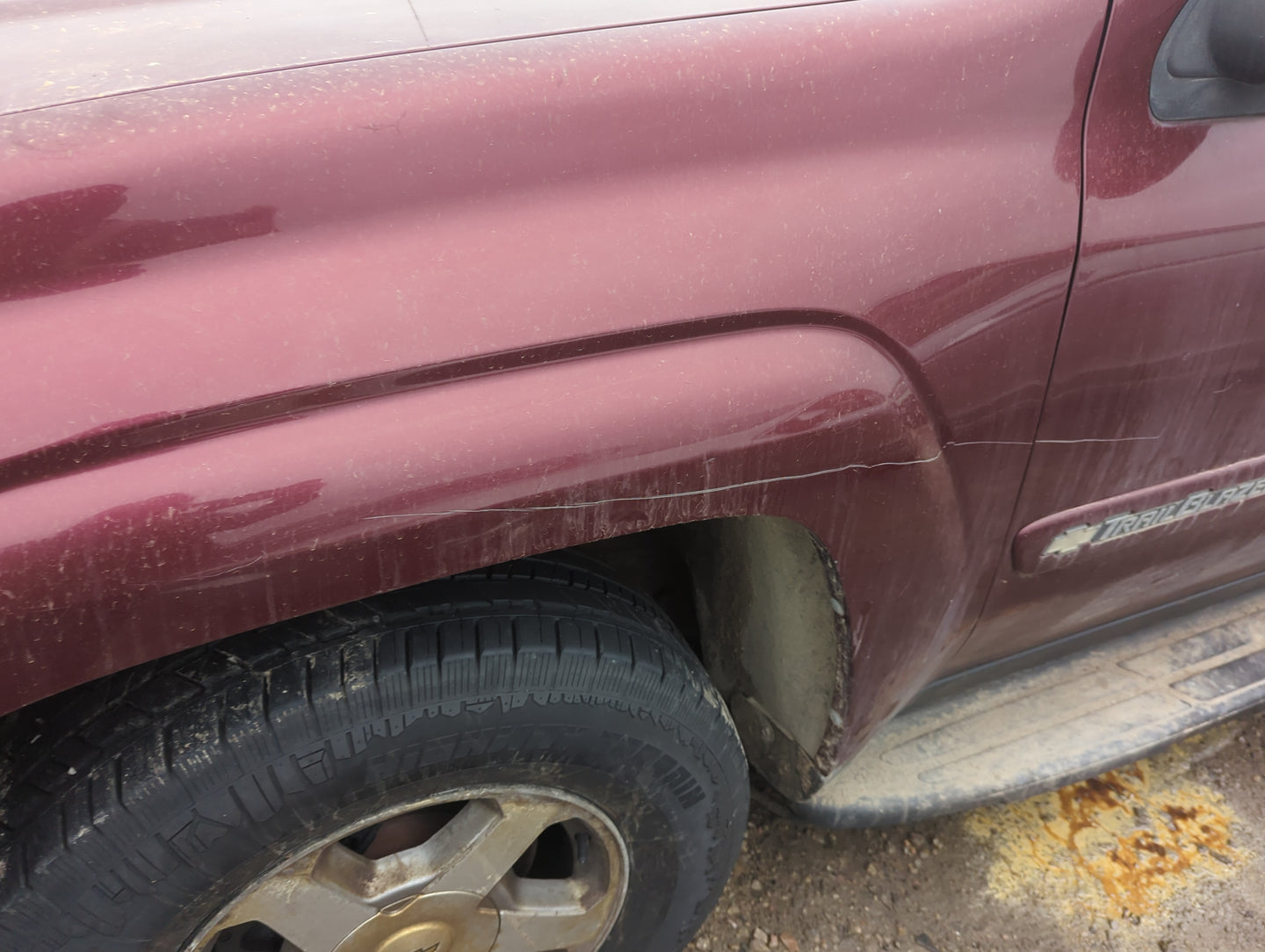 2002-2009 Chevrolet Trailblazer Driver Fender 1375190 - Oemusedautoparts1.com