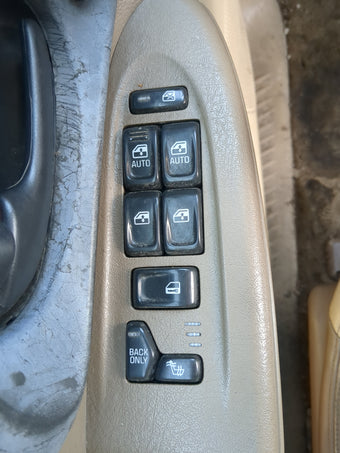 compare product 2002-2004 Chevrolet Trailblazer Master Power Window Switch Replacement Driver Side Left Fits Fits 2002 2003 2004 OEM Used Auto Parts
