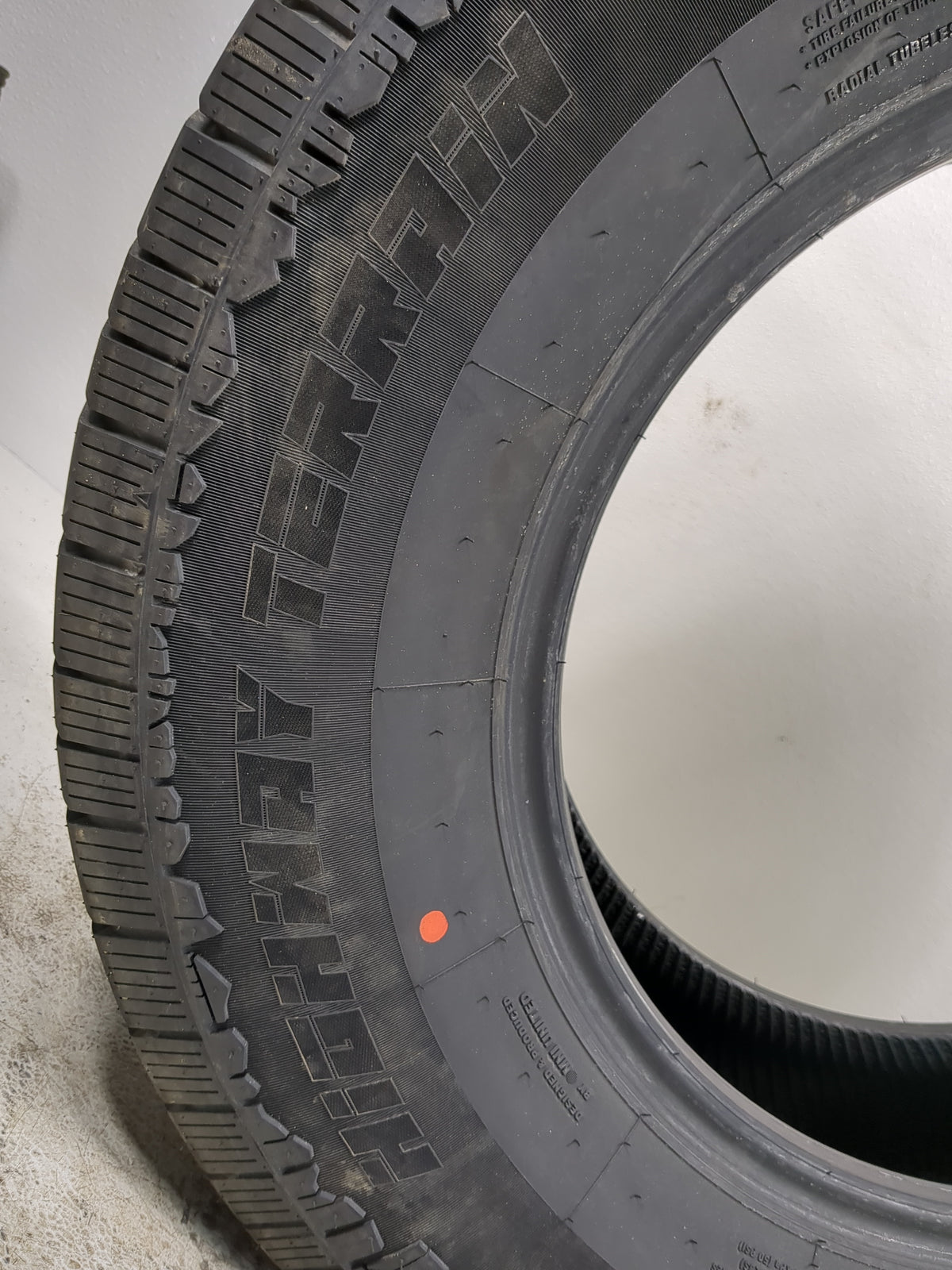 Used Tire 245/70R16 MOHAVE HIGHWAY TERRAIN 111T - Tread Depth 11/32 - Oemusedautoparts1.com