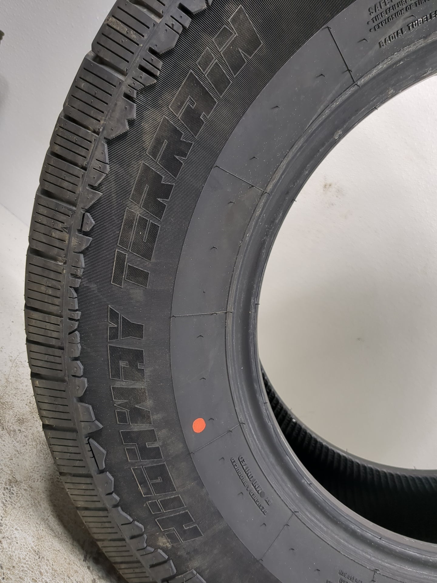 Used Tire 245/70R16 MOHAVE HIGHWAY TERRAIN 111T - Tread Depth 11/32 - Oemusedautoparts1.com