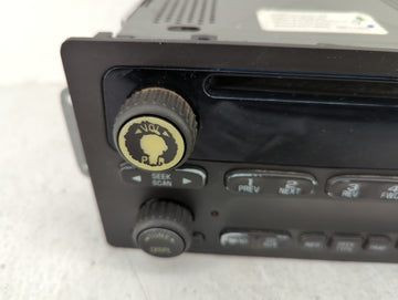 2003-2005 Chevrolet Trailblazer Radio AM FM Cd Player Receiver Replacement Fits Fits 2003 2004 2005 2006 OEM Used Auto Parts