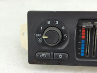 2003-2009 Chevrolet Trailblazer Climate Control Module Temperature AC/Heater Replacement P/N:15195333 Fits OEM Used Auto Par