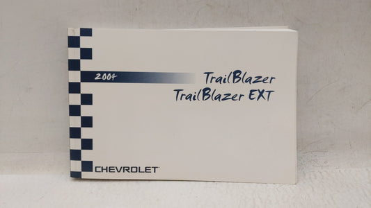 2004 Chevrolet Trailblazer Owners Manual Book Guide OEM Used Auto Parts - Oemusedautoparts1.com
