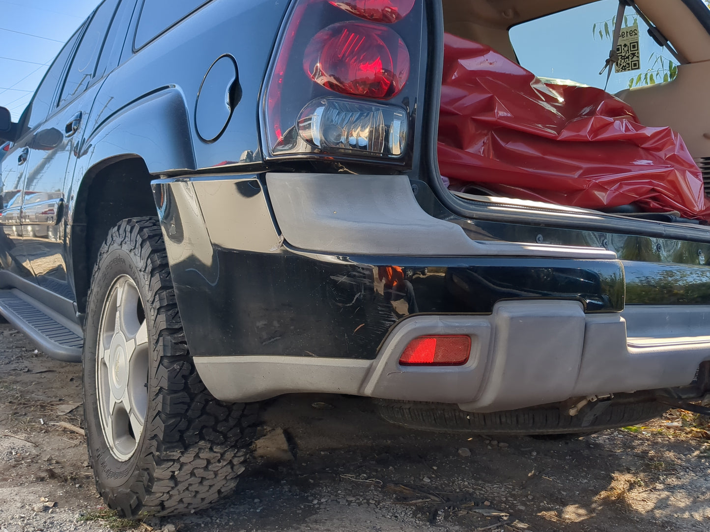 2002-2006 Chevrolet Trailblazer Ext Rear Bumper Assembly Oem 1192282 - Oemusedautoparts1.com