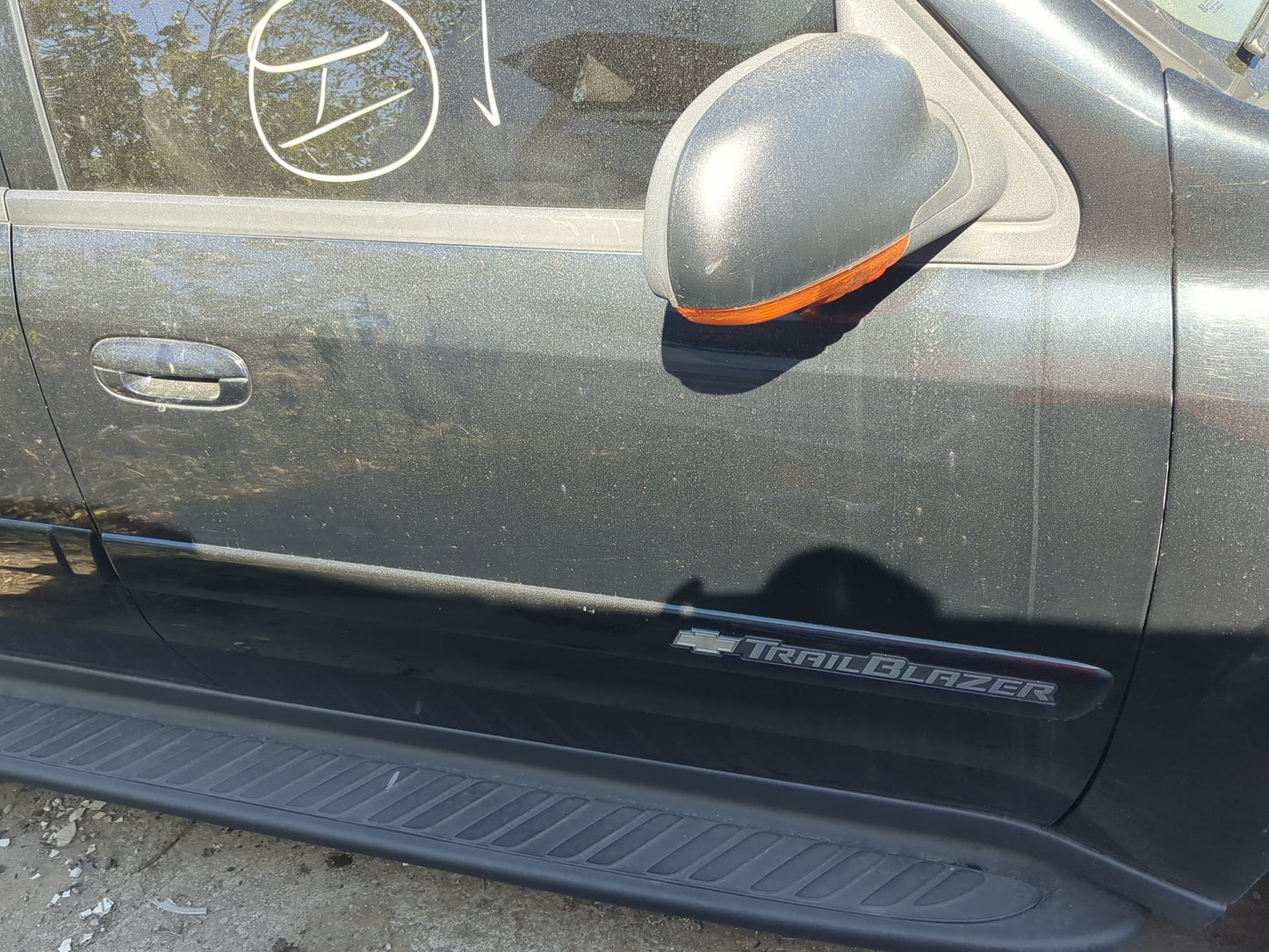 2002-2004 Chevrolet Trailblazer Ext Passenger Front Door Oem - Oemusedautoparts1.com