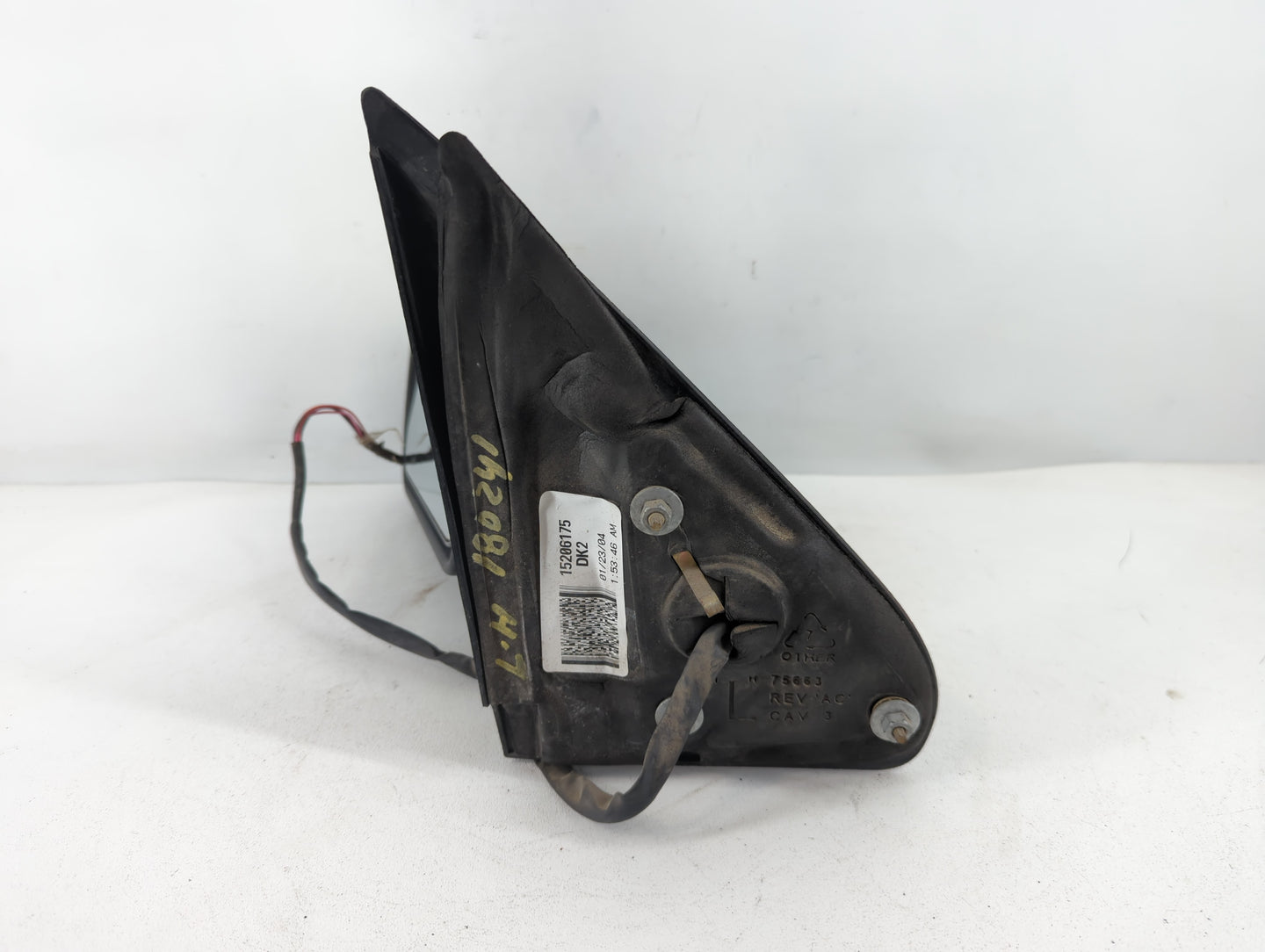 2002-2006 Chevrolet Trailblazer Ext Driver Side View Mirror - Left Door Mirror OEM Used - Oemusedautoparts1.com