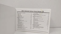 2004 Chevrolet Venture Owners Manual Book Guide OEM Used Auto Parts - Oemusedautoparts1.com