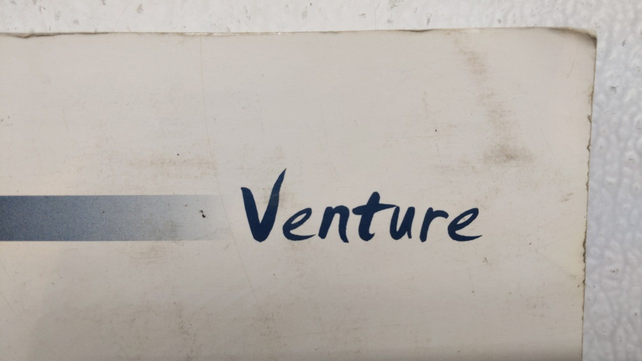 2004 Chevrolet Venture Owners Manual Book Guide P/N:10336276 OEM Used Auto Parts - Oemusedautoparts1.com