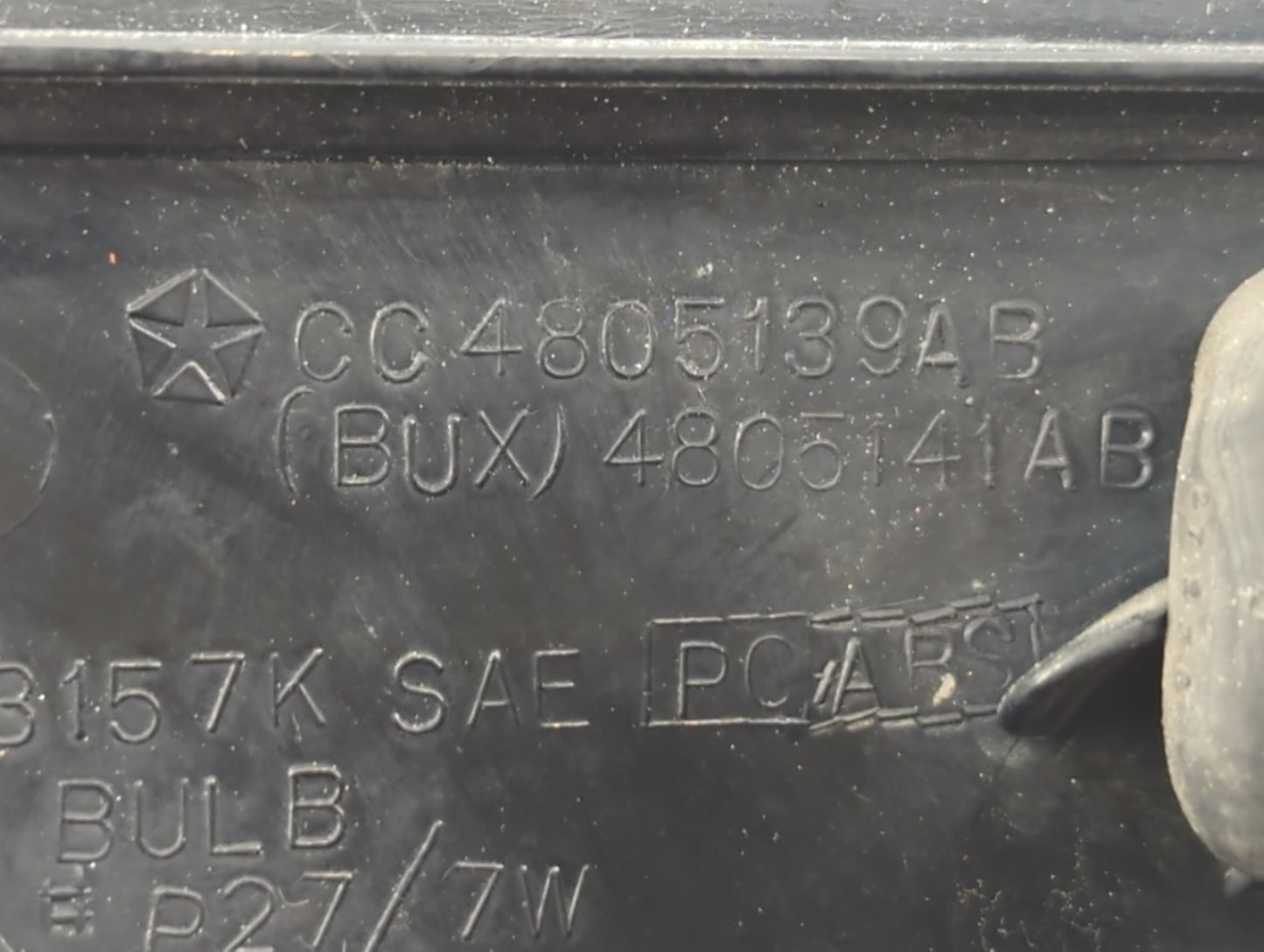 2004 Chrysler 300m Tail Light Assembly Driver Left OEM P/N:C0 4805139A B Fits OEM Used Auto Parts - Oemusedautoparts1.com