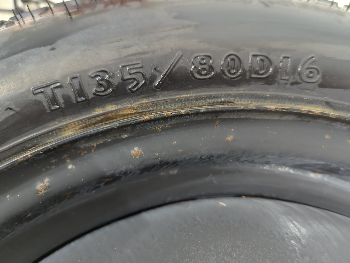 1998-2004 Chrysler Concorde Spare Donut Tire Wheel Rim Oem - Oemusedautoparts1.com