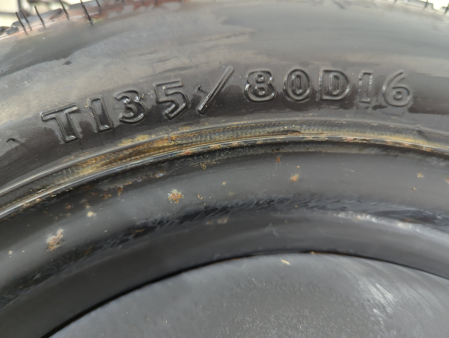 1998-2004 Chrysler Concorde Spare Donut Tire Wheel Rim Oem - Oemusedautoparts1.com