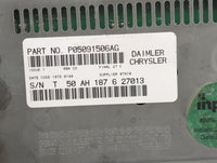 2002-2004 Chrysler Concorde Radio AM FM Cd Player Receiver Replacement P/N:P05091506AG Fits OEM Used Auto Parts - Oemusedaut