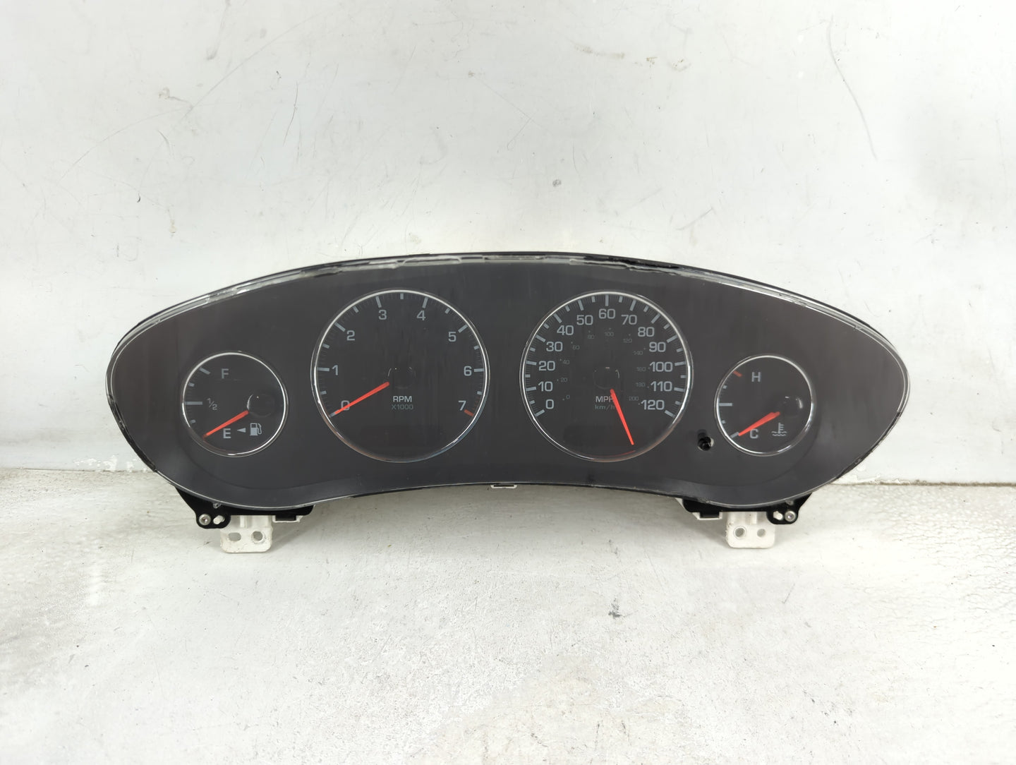 2000-2004 Chrysler Concorde Instrument Cluster Speedometer Gauges P/N:P05026600AC TG0Q121137T4LC Miles: Fits OEM Used Auto P