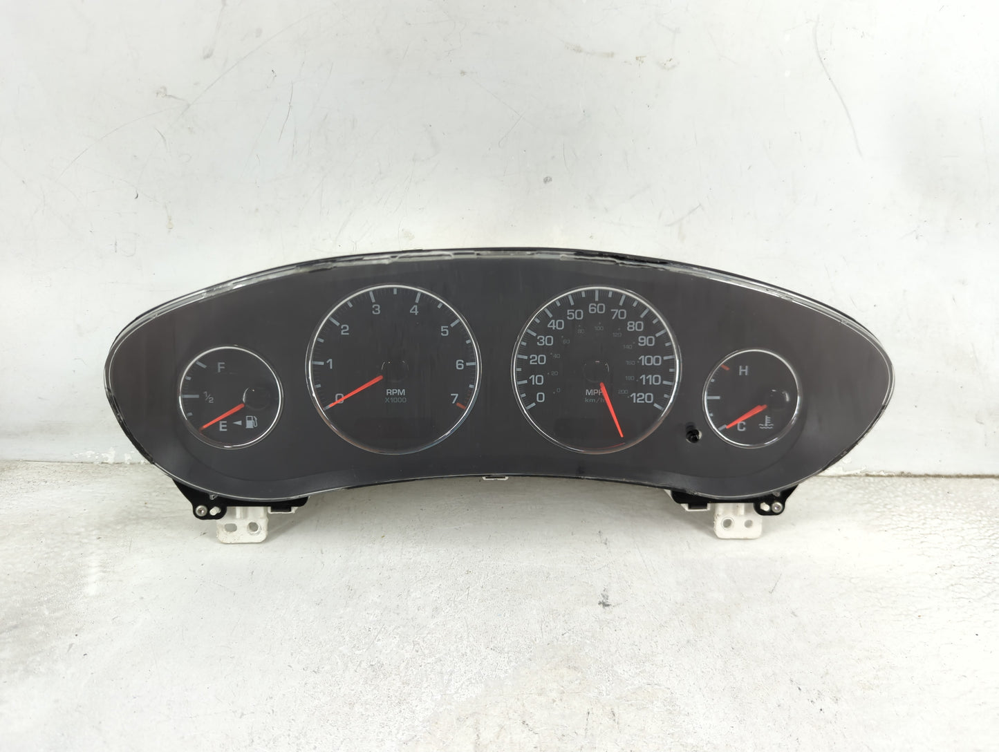 2000-2004 Chrysler Concorde Instrument Cluster Speedometer Gauges P/N:P05026600AC TG0Q121137T4LC Miles: Fits OEM Used Auto P