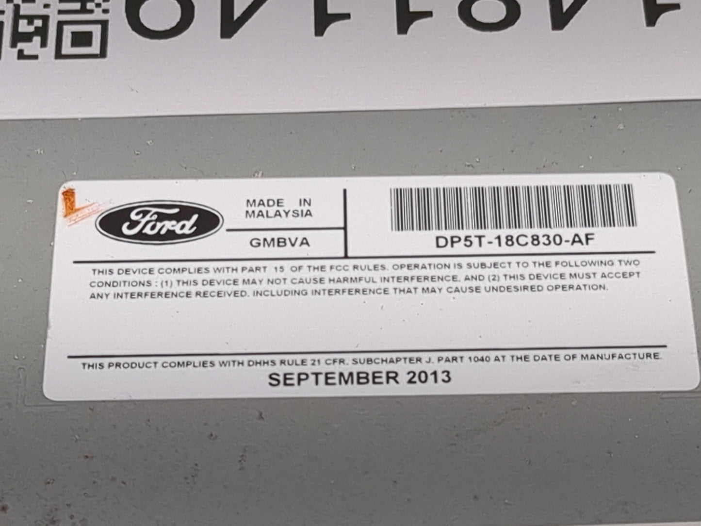2004 Chrysler Concorde PCM Engine Control Computer ECU ECM PCU OEM P/N:DP5T-18C830-AF Fits OEM Used Auto Parts - Oemusedauto