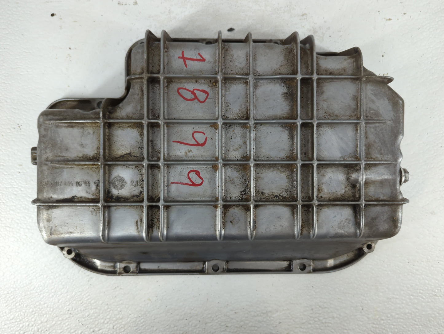 2004-2008 Chrysler Crossfire Engine Oil Pan P/N:A 112 014 06 03 Fits Fits 2004 2005 2006 2007 2008 OEM Used Auto Parts - Oem