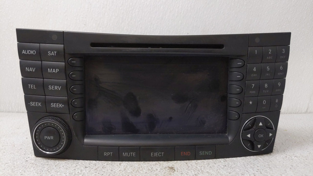 2004 Chrysler E Class Radio AM FM Cd Player Receiver Replacement P/N:90120-451 90120-451 OEM Used Auto Parts - Oemusedautopa