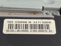 2004 Chrysler E Class Radio AM FM Cd Player Receiver Replacement Fits OEM Used Auto Parts - Oemusedautoparts1.com