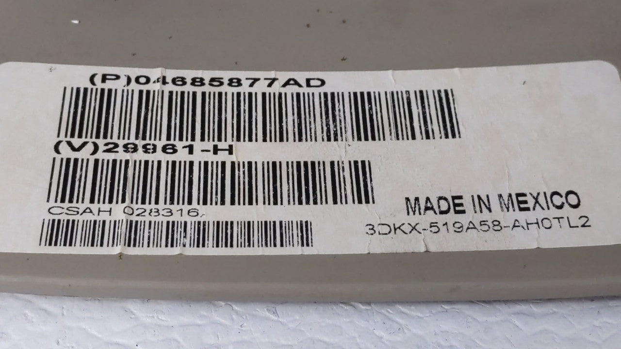 2004 Chrysler Pacifica Overhead Roof Console - Oemusedautoparts1.com