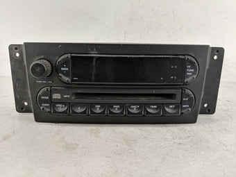 compare product 2004-2008 Chrysler Pacifica Radio AM FM Cd Player Receiver Replacement P/N:P05082764AF P05082764AD Fits OEM Used Auto Parts
