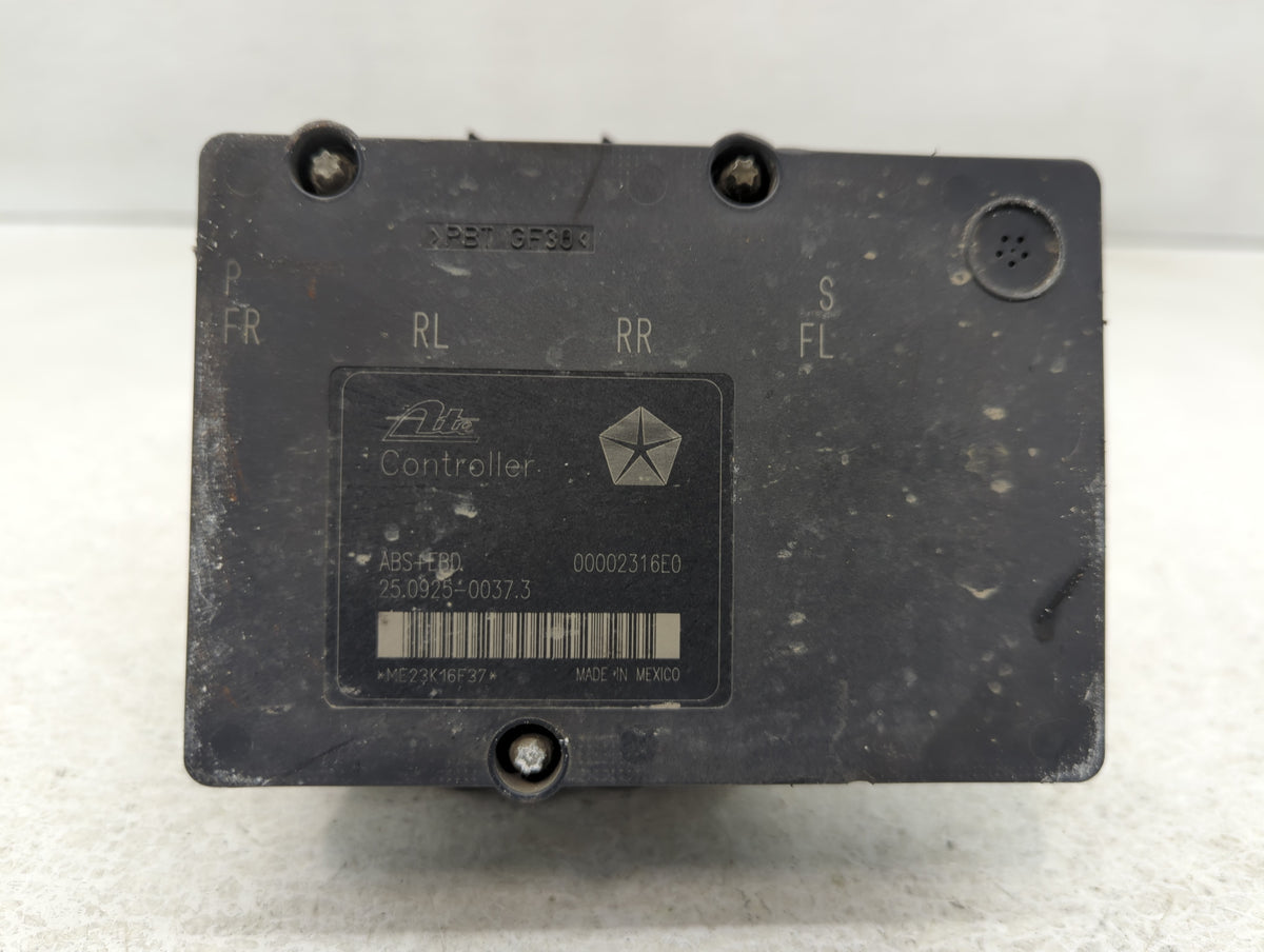 2004 Chrysler Pacifica Anti-Lock Brake ABS Pump Module Actuator OEM Fits OEM Used Auto Parts - Oemusedautoparts1.com