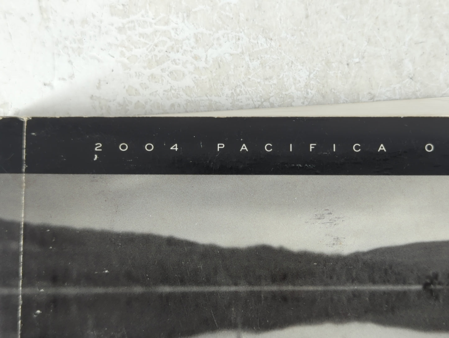 2004 Chrysler Pacifica Owners Manual Book Guide P/N:81-026-0441 OEM Used Auto Parts - Oemusedautoparts1.com