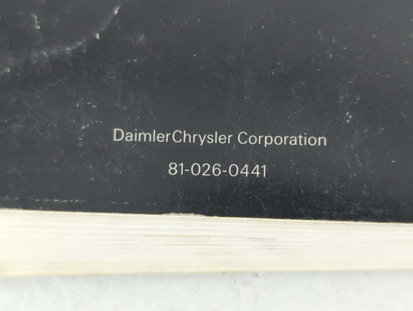 2004 Chrysler Pacifica Owners Manual Book Guide P/N:81-026-0441 OEM Used Auto Parts - Oemusedautoparts1.com