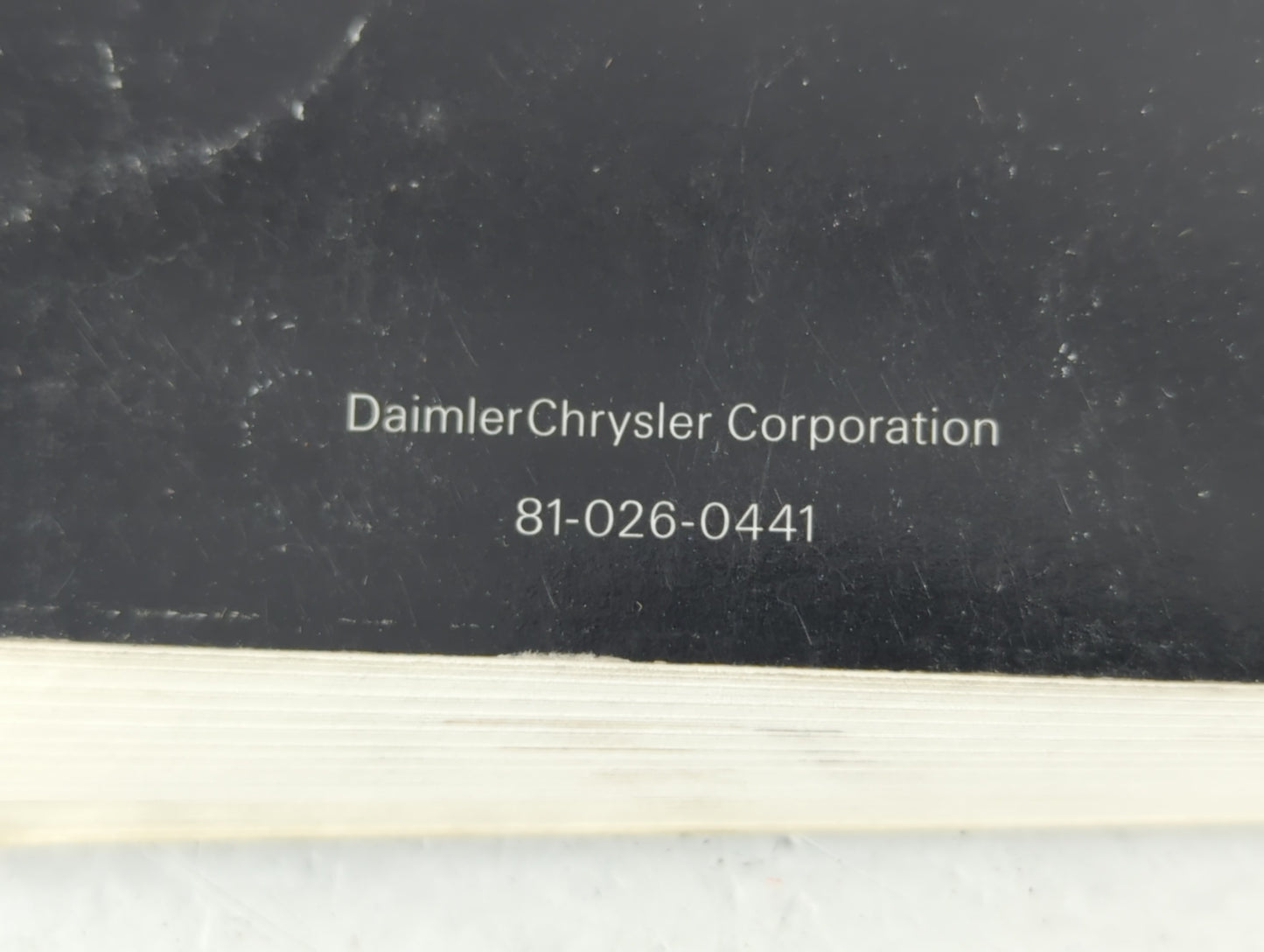 2004 Chrysler Pacifica Owners Manual Book Guide P/N:81-026-0441 OEM Used Auto Parts - Oemusedautoparts1.com