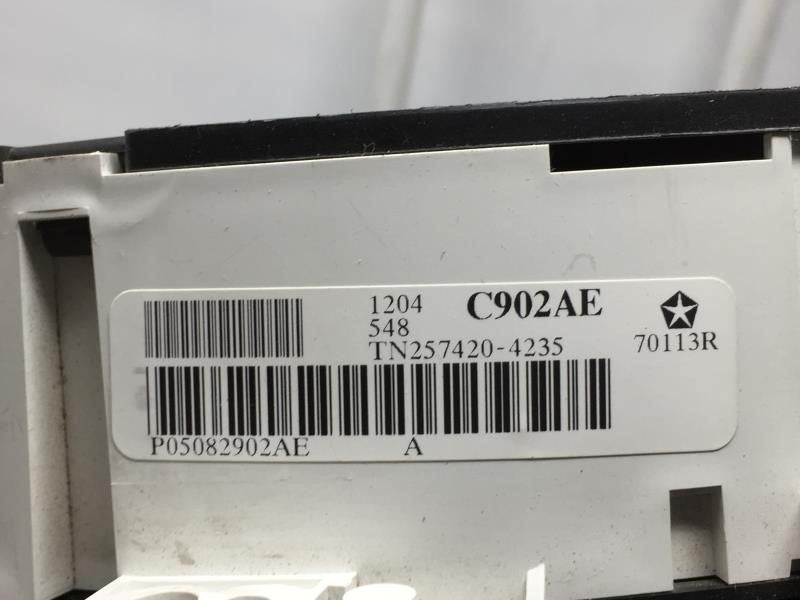 2004 Chrysler Pacifica Instrument Cluster Speedometer Gauges P/N:PN:P05082902AE Fits OEM Used Auto Parts - Oemusedautoparts1