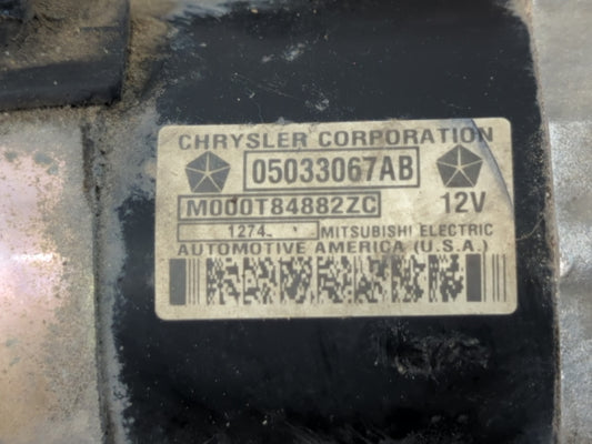 2003-2010 Chrysler Pt Cruiser Car Starter Motor Solenoid OEM P/N:M000T84882ZC 05033067AB Fits OEM Used Auto Parts