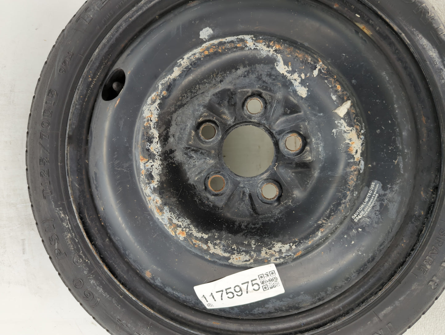 2001-2006 Chrysler Sebring Spare Donut Tire Wheel Rim Oem - Oemusedautoparts1.com