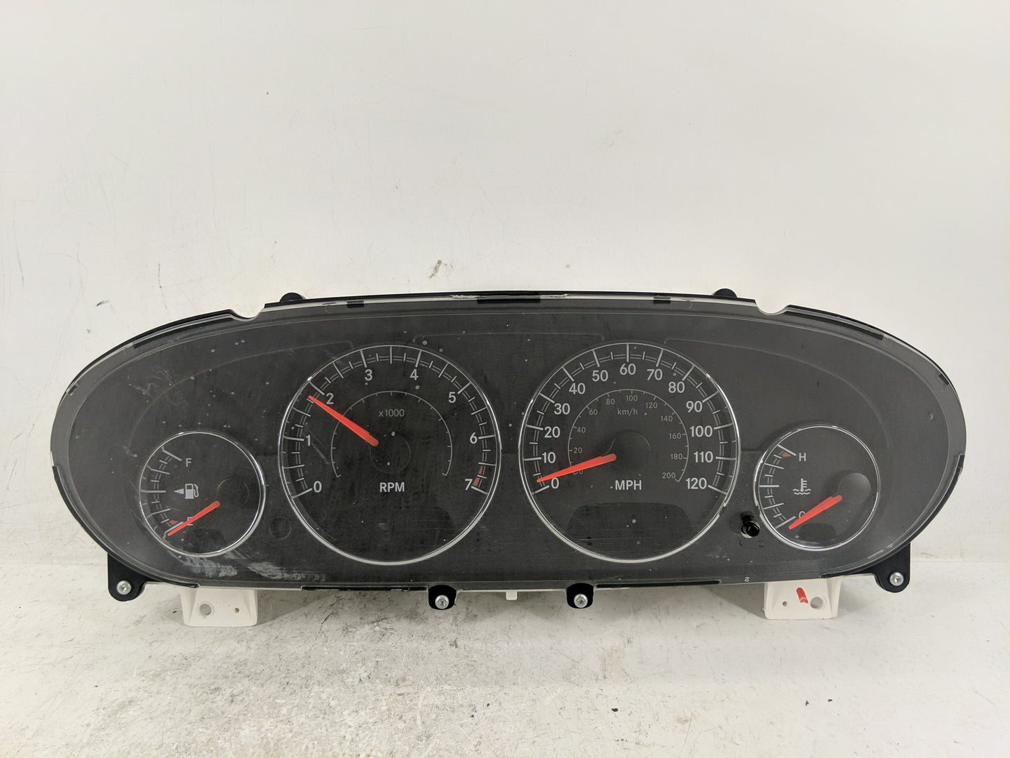 2004 Chrysler Sebring Instrument Cluster Speedometer Gauges P/N:TD4QI0433JAYJA P04602472AA Fits OEM Used Auto Parts - Oemuse