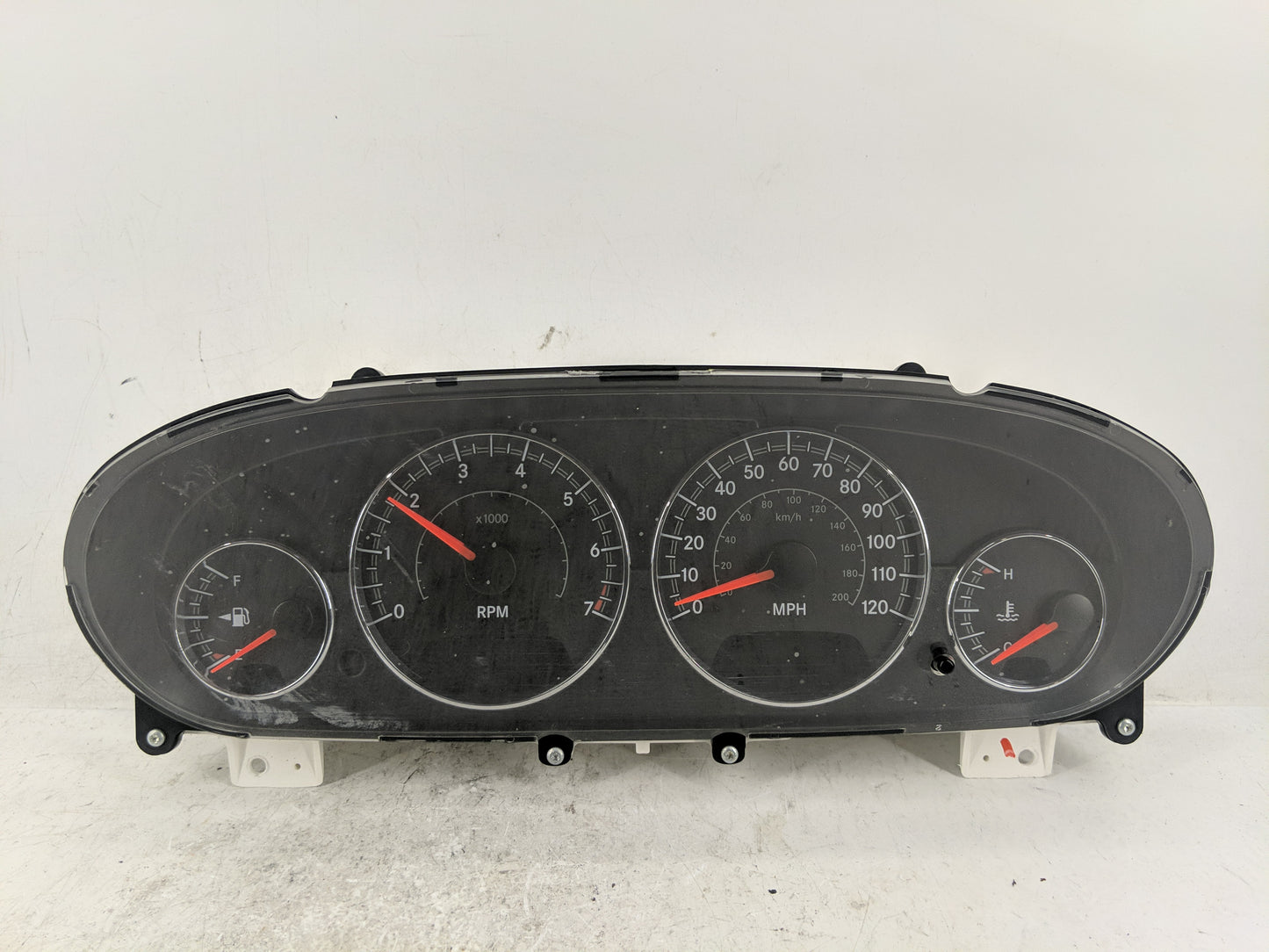 2004 Chrysler Sebring Instrument Cluster Speedometer Gauges P/N:TD4QI0433JAYJA P04602472AA Fits OEM Used Auto Parts - Oemuse