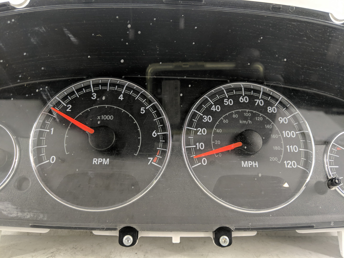 2004 Chrysler Sebring Instrument Cluster Speedometer Gauges P/N:TD4QI0433JAYJA P04602472AA Fits OEM Used Auto Parts - Oemuse