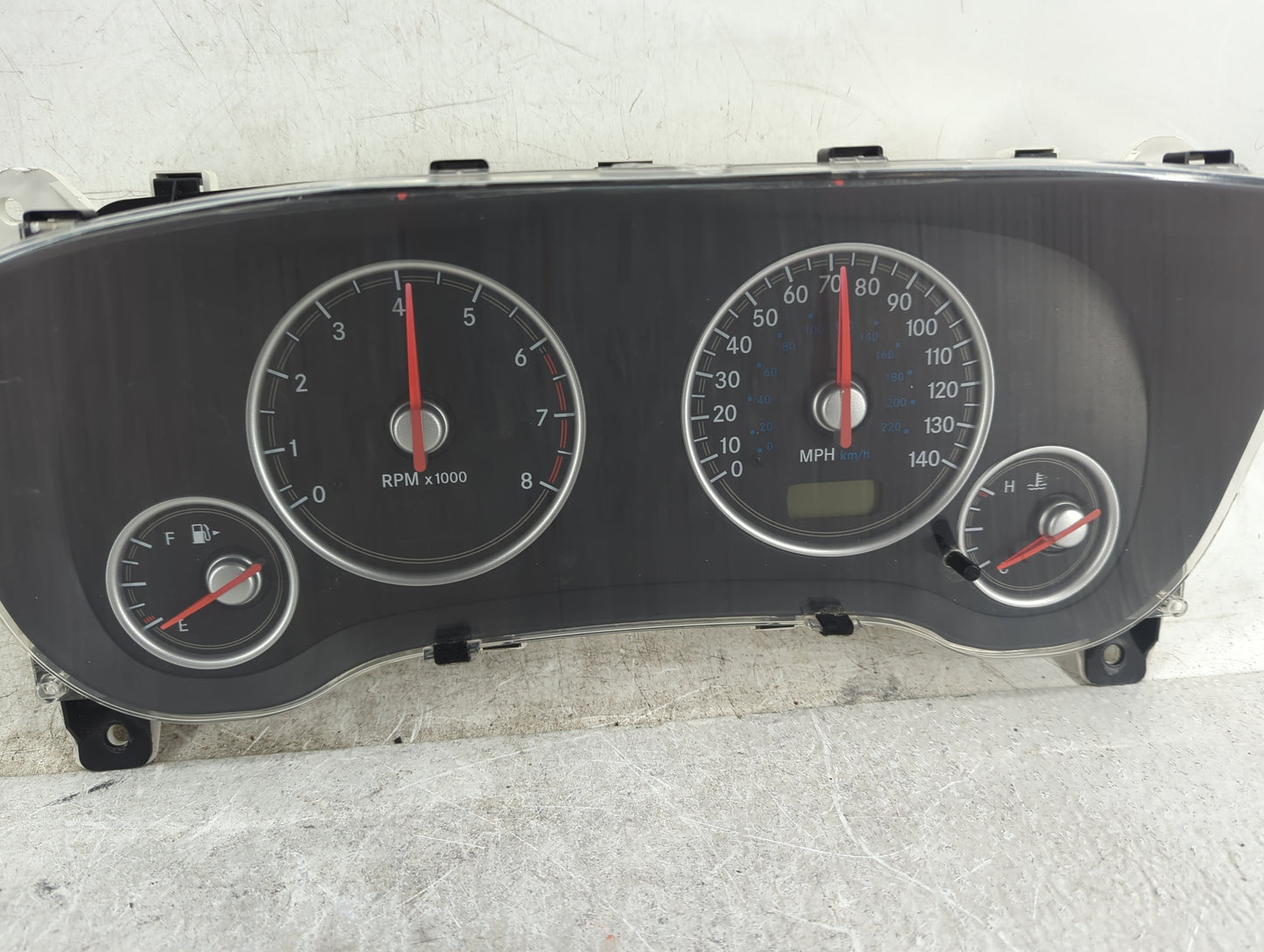 2004 Chrysler Sebring Instrument Cluster Speedometer Gauges P/N:MN177270 TN157520-4500 Miles: Fits OEM Used Auto Parts - Oem