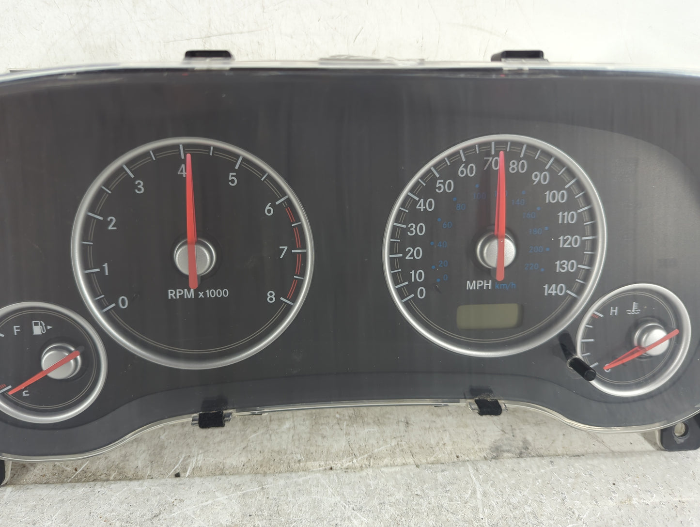 2004 Chrysler Sebring Instrument Cluster Speedometer Gauges P/N:MN177270 TN157520-4500 Miles: Fits OEM Used Auto Parts - Oem