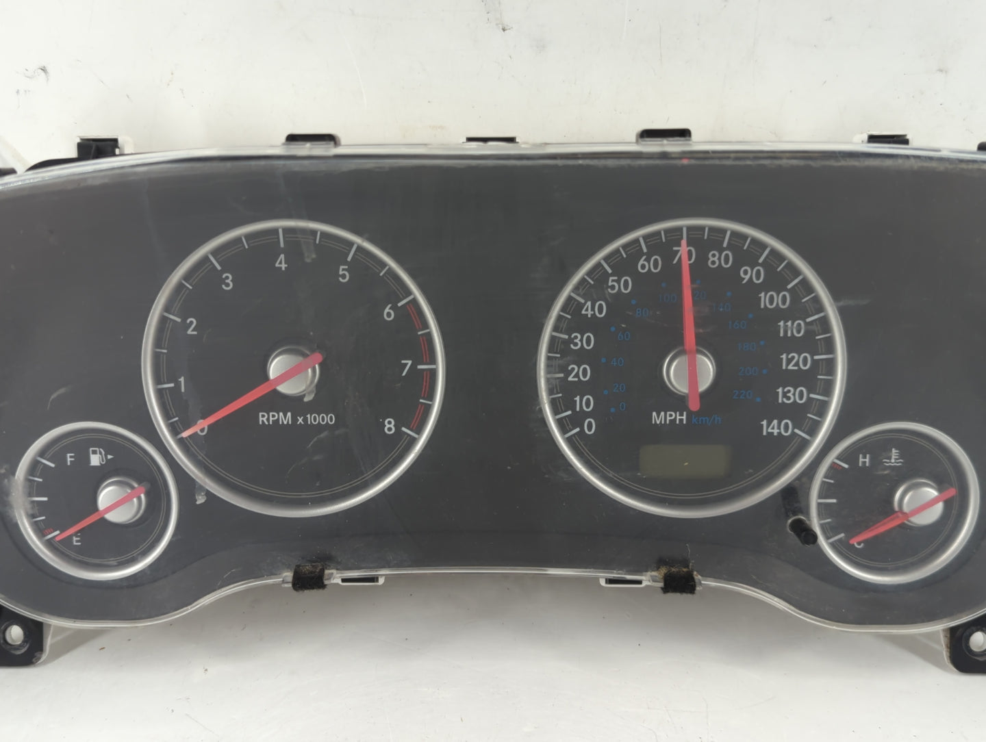 2004 Chrysler Sebring Instrument Cluster Speedometer Gauges P/N:TN157520-4490 MN177269 Fits OEM Used Auto Parts - Oemusedaut
