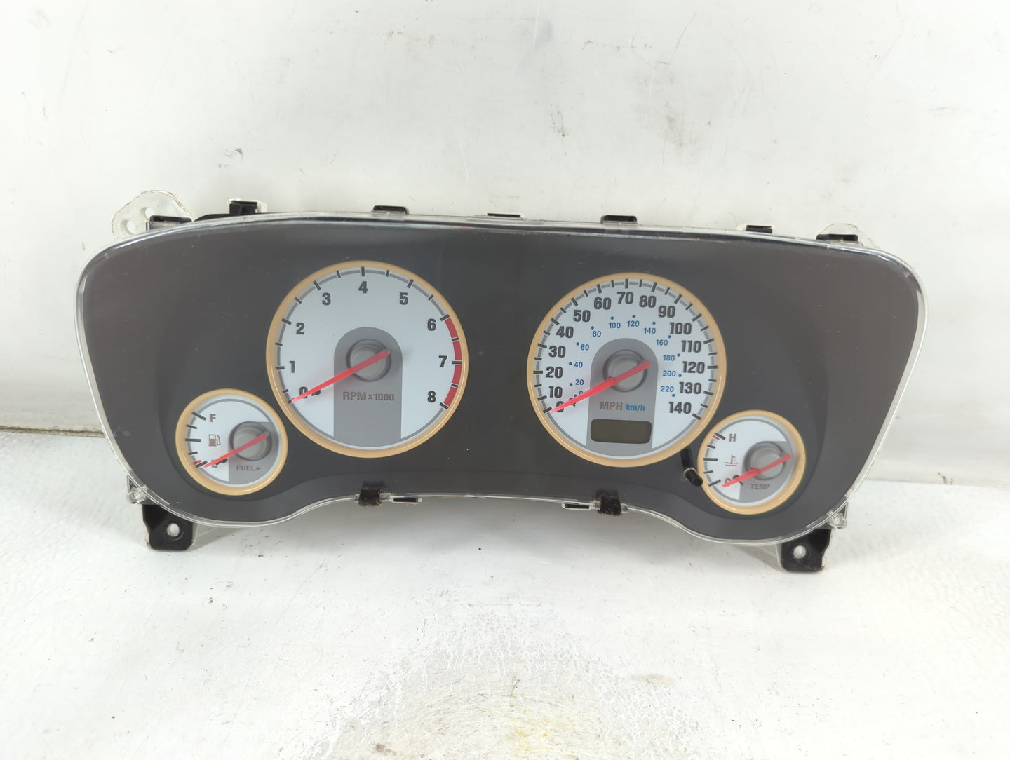 2004 Chrysler Stratus Instrument Cluster Speedometer Gauges P/N:MR962580 Fits Fits 2003 OEM Used Auto Parts - Oemusedautopar
