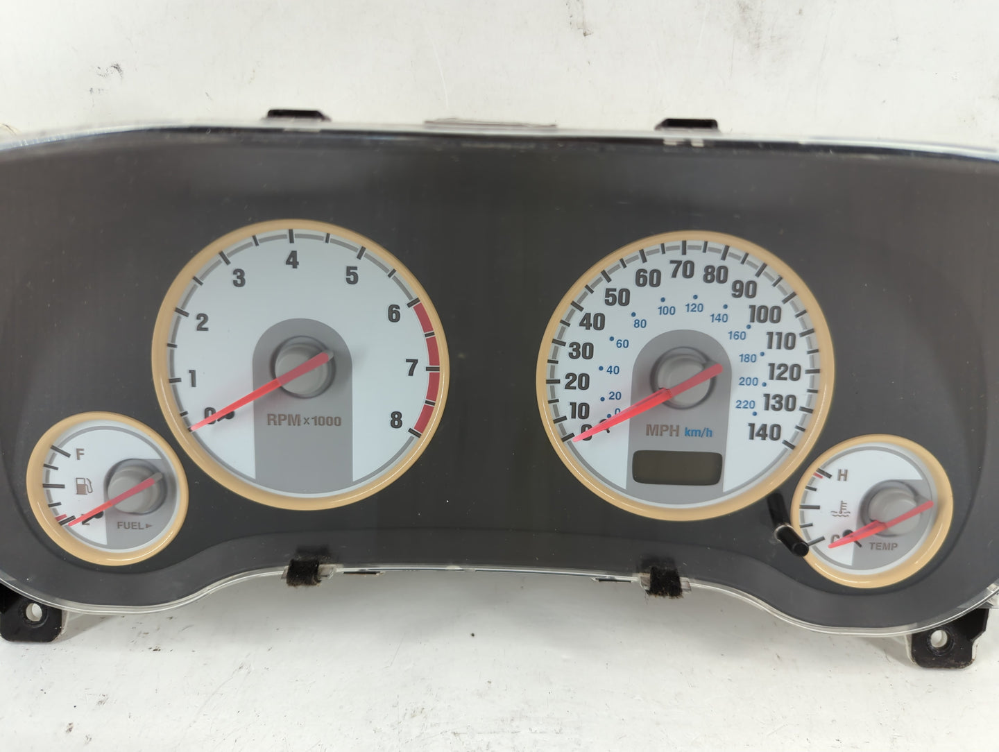 2004 Chrysler Stratus Instrument Cluster Speedometer Gauges P/N:MR962580 Fits Fits 2003 OEM Used Auto Parts - Oemusedautopar