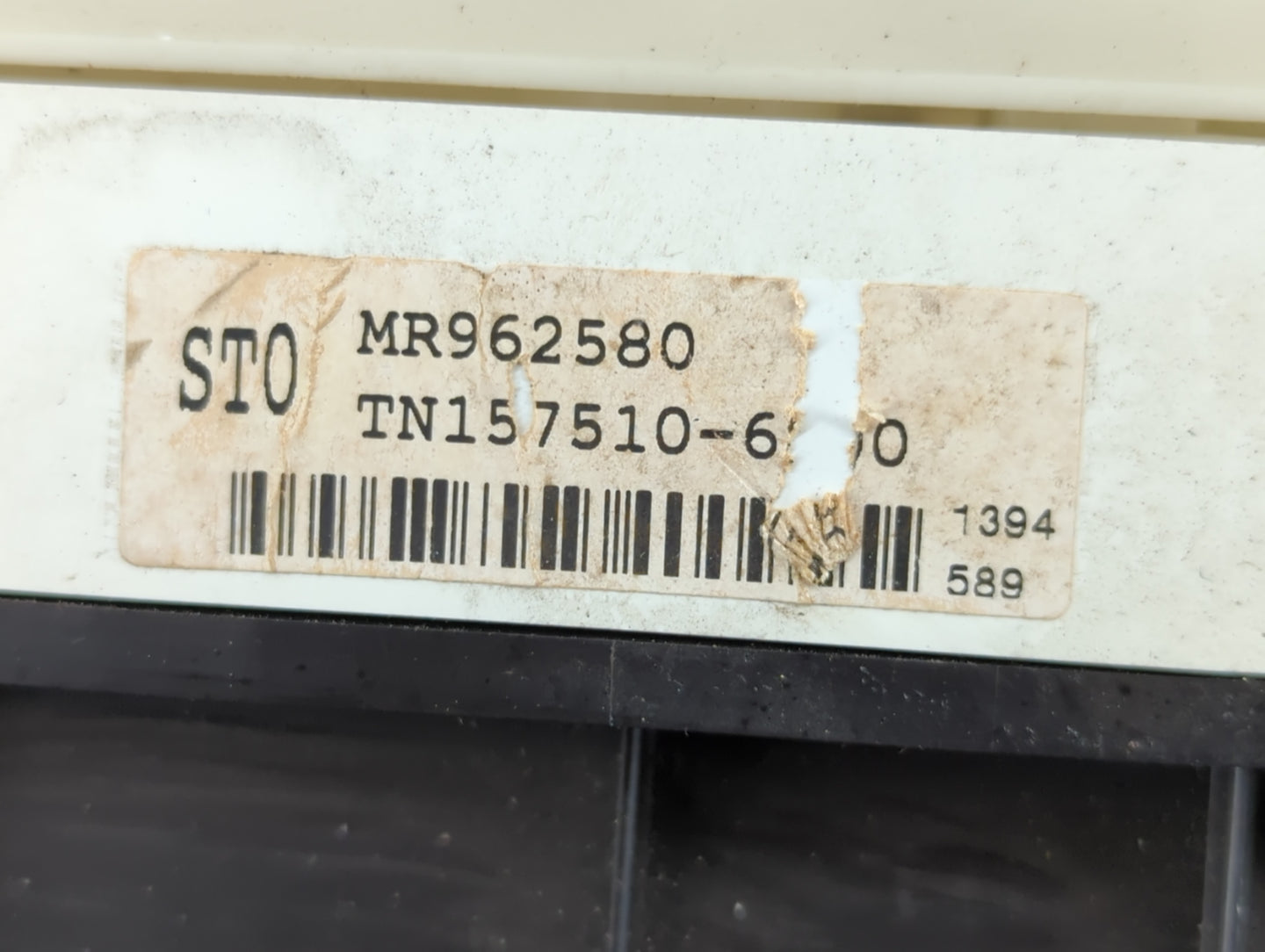 2004 Chrysler Stratus Instrument Cluster Speedometer Gauges P/N:MR962580 Fits Fits 2003 OEM Used Auto Parts - Oemusedautopar