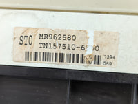 2004 Chrysler Stratus Instrument Cluster Speedometer Gauges P/N:MR962580 Fits Fits 2003 OEM Used Auto Parts - Oemusedautopar