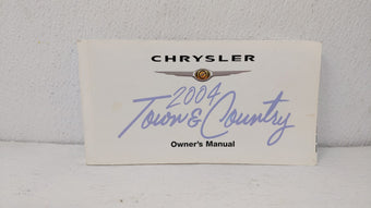 compare product 2004 Chrysler Town & Country Owners Manual Book Guide OEM Used Auto Parts