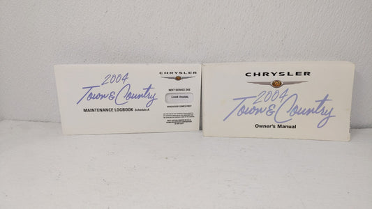 2004 Chrysler Town & Country Owners Manual Book Guide OEM Used Auto Parts