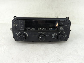 compare product 2004 Chrysler Town & Country Climate Control Module Temperature AC/Heater Replacement P/N:12233789 P05005004AK Fits OEM Used Auto Parts