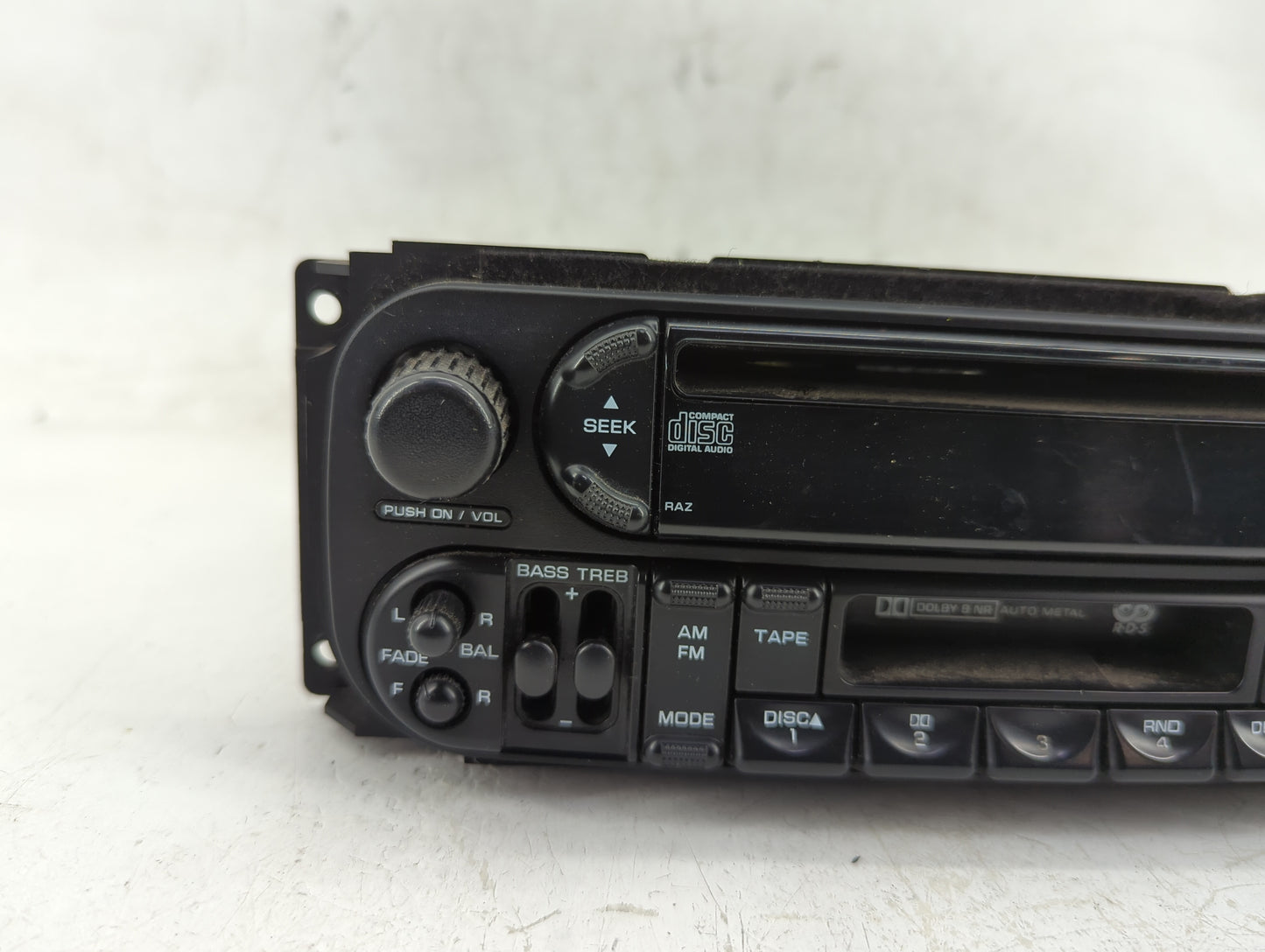 2002-2007 Dodge Caravan Radio AM FM Cd Player Receiver Replacement P/N:P05091605AC Fits Fits 2002 2003 2004 2005 2006 2007 O
