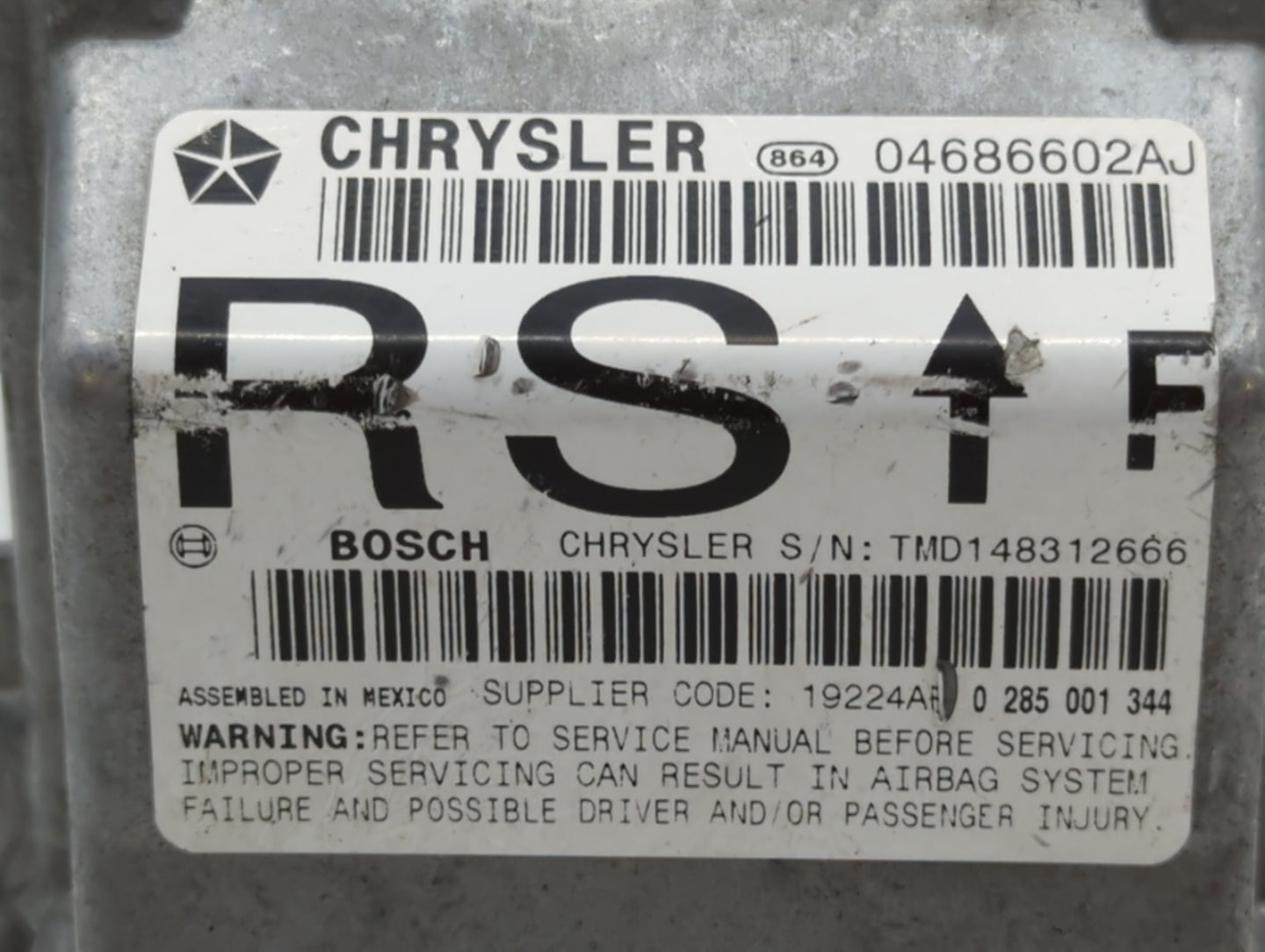 2004-2004 Dodge Caravan Chassis Control Module Ccm Bcm Body Control - Oemusedautoparts1.com