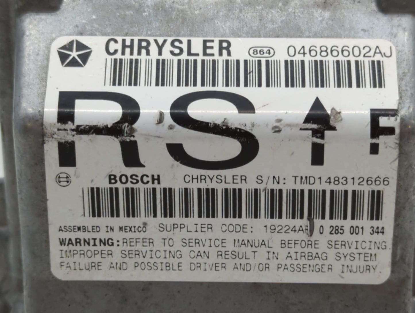 2004-2004 Dodge Caravan Chassis Control Module Ccm Bcm Body Control - Oemusedautoparts1.com
