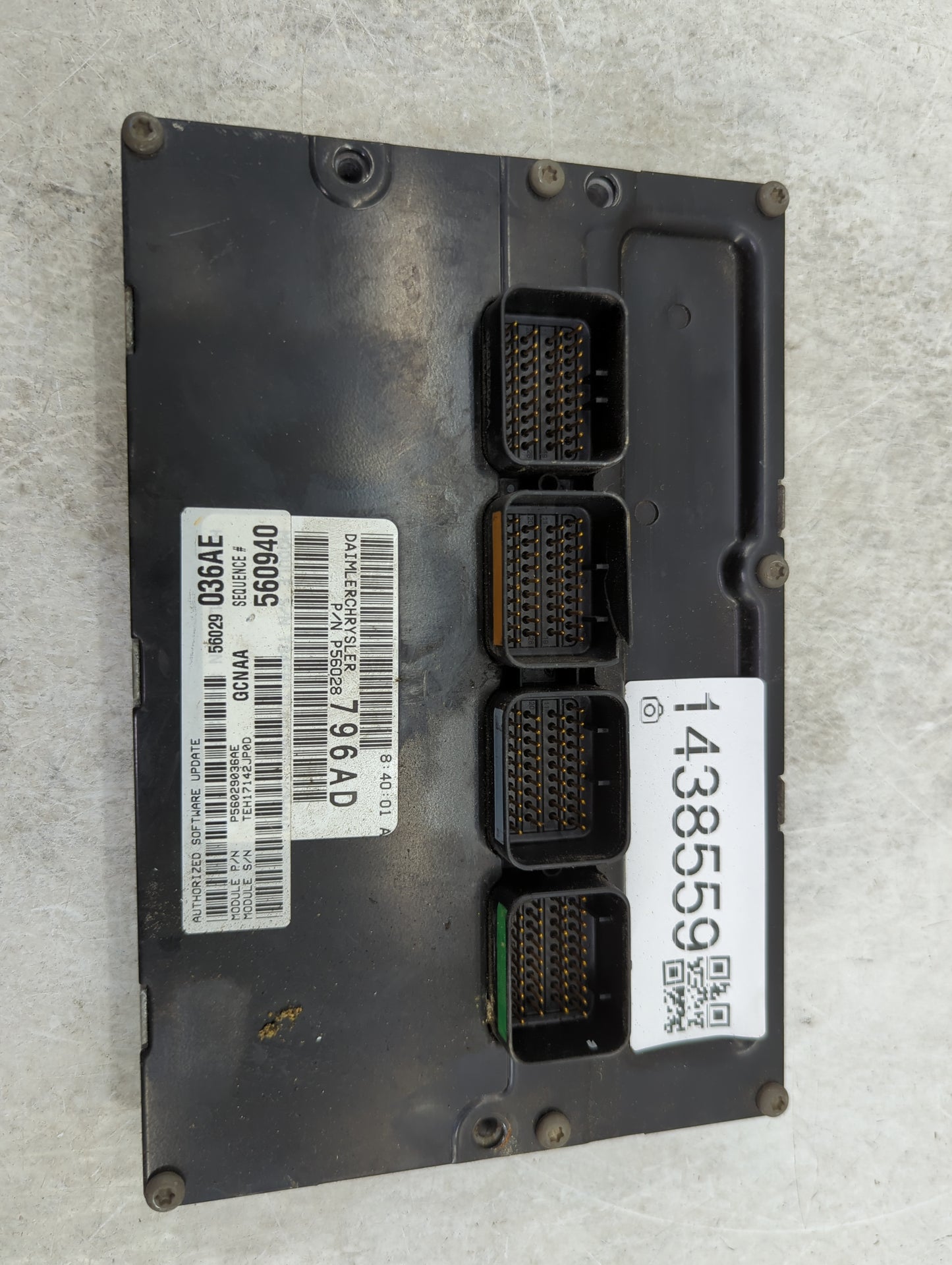 2004 Dodge Dakota PCM Engine Control Computer ECU ECM PCU OEM P/N:P56029036AE TEH17142JPQD, P56028796AD, 04829202AB Fits OEM